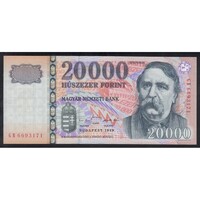 Hungary, 20,000 Forints 1999 GB UNC