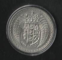 One Dollar 1967 New Zeeland