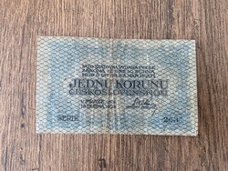 Csehszlovákia 1 Korona 1919 F