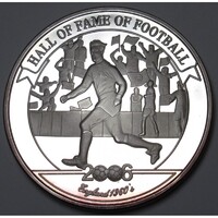 Uganda,2000 shillings 2006 PP - A futball legendái - Jack Charlton UNC ezüst 24.80g