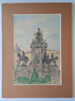 Hungarian Painter: The Vienna Maria Theresa Statue