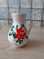Ceramic Mini Jug with Folk Painting