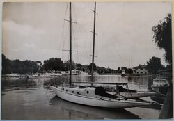 Képeslap, Balaton, Siófok, Vitorlás, kikötő (K10)