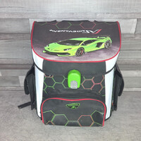 Ars Una Lamborghini car-themed magnetic lock hard-shell school bag
