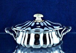 STUNNING, VERY RARE ANTIQUE SILVER CANDY HOLDER, TRAY, VIENNA, 1847!!!