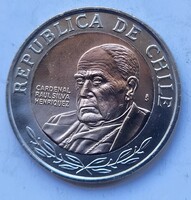 Chile bimetál 500 pesos 2013 (KA71)