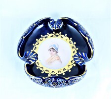 HOLLÓHÁZI, ANTIQUE, ZSOLNAY TRAY, CIRCA 1890!!!
