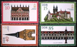 ND2869-72 / NDK 1984 Paloták és kertek bélyegsor postatiszta