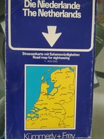 Netherlands car map around 1990