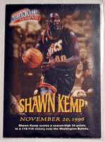 Shawn Kemp Million Dollar Moment NBA Basketball Card