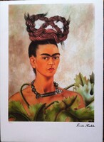 Frida Kahlo: Önarckép - litográfia
