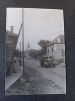 Régi fotó - Vörösberény - utcakép 1960