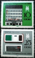 ND2779-80 / NDK 1983 Lipcsei Tavaszi Vásár bélyegsor postatiszta