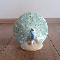 Antik Herendi porcelán páva figura