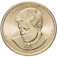 USA,1 dollar 2015 P - John F. Kennedy aUNC+