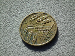 Németország, weimari 10 Pfennig (Reichspfennig), 1932 D