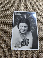 Antik Üdvözlő képeslap.
