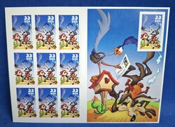 USPS Kengyelfutó Gyalogkakukk Mese USA 33 centes,Tízes Bélyegív 2000