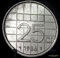 Hollandia 25 cent, 1986 D06A4