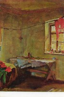 Képeslap: Tornyai János festménye.