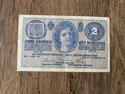2 Korona 1914 F+