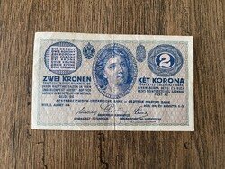2 Korona 1914 VF-