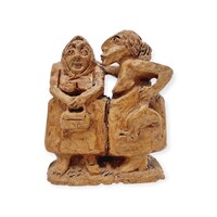 Benczédi Sándor: Pletykálkodók figurális terrakotta 1966 - 53941