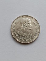 Mexikó ezüst 1 peso 1957.