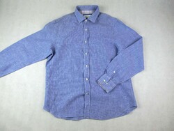 EREDETI MASSIMO DUTTI (XL) KÖNNYED HOSSZÚ UJJÚ FÉRFI LENVÁSZON ING