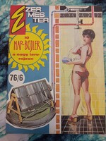 1976/június/50 éves Ezermester magazin – különleges ajándék /Kèpregèny/Szülinapra/.