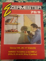 1976/szeptember/50 éves Ezermester magazin – különleges ajándék /Kèpregèny/Szülinapra/.