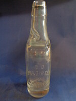 Early 1900s Ball-Stop (or Crachedlis) Soda / Mineral Water Bottle