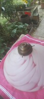 Large milk glass shade