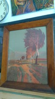 German Art Nouveau 1910 k-colored litho rudolf baumer (1870-1954) - unique !!!