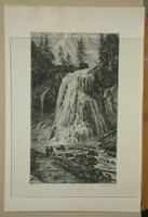 - Máté Lajos Csurgói: Waterfall / Golling