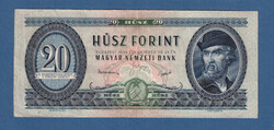20 Forint 1949  Második kék huszas Rákosi címeres  VF RITKA