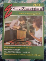 1976/december/50 éves Ezermester magazin – különleges ajándék /Kèpregèny/Szülinapra/.