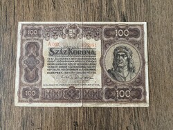 100 Korona 1920 VF-