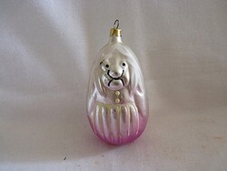 RÉGI ÜVEG KARÁCSONYFADÍSZ - BABA JAGA! (MESEFIGURA!)