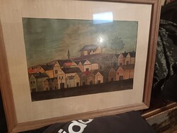 Pethő János Akvarell alkotasa