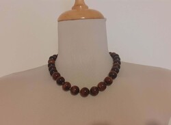 Mineral Necklace (Tiger's Eye?)