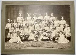 Hollóházi - School/Institution Group Photo cca 1910