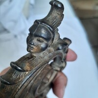 XIX.sz-i falikar emberfejes dísz