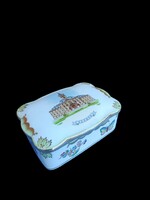 Herendi Viktória Mintás - Szeged Városházás Bonbonier - Ritkaság!