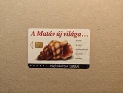 Magyar telefonkártya - A MATÁV új világa 2001
