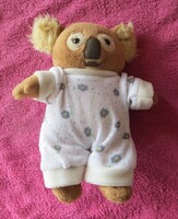 Régi ritka Cushelle "Kenny" plüss koala pizsamában 20 cm gyűjtői darab