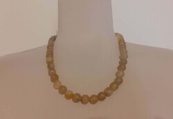 Mineral Necklace (possibly Agate)
