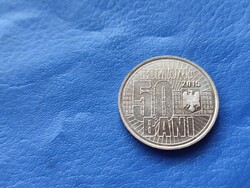 ROMÁNIA 50 BANI 2015 PÉNZKIADÁS 10.ÉVFORDULÓ! BANK! UNC!