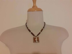 Showy Bone Necklace