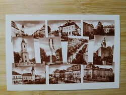 Balassagyarmat, mozaik lap, Weinstock fotó,postatiszta